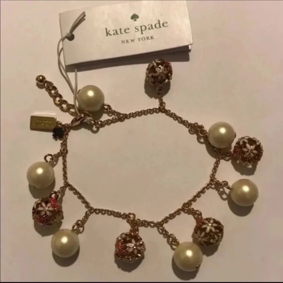 KATE SPADE “WALLFLOWER” NECKLACE & BRACELET - Picture 3 of 7